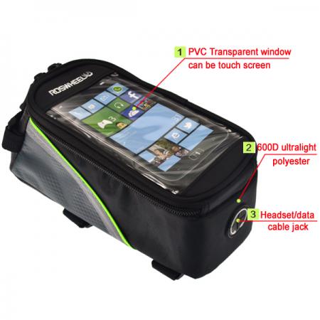 bicycle smartphone bag